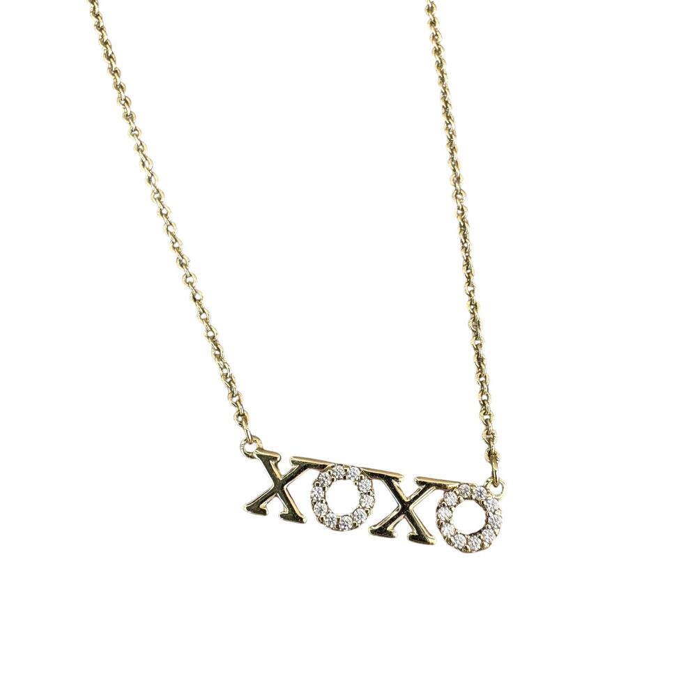 XOXO Stella & Dot Gold Chain Necklace Classic Dainty Women’s
